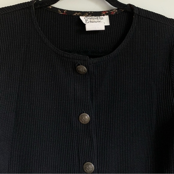 Samatha Edwards Vintage Abstract Maxi Long Sleeve Dress - Picture 2 of 7